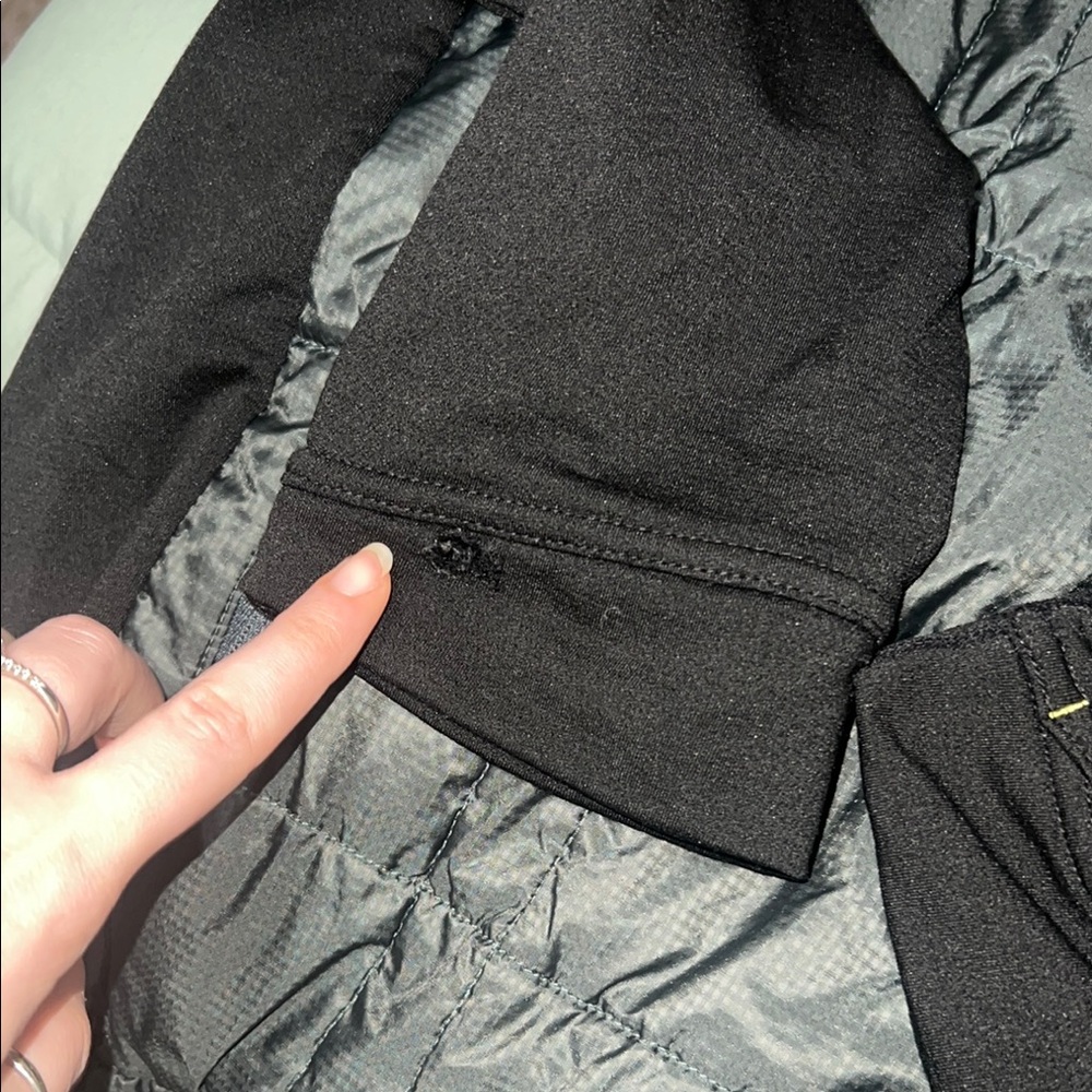 Smartwool Performance Jacket Black And Gray Hybri… - image 4
